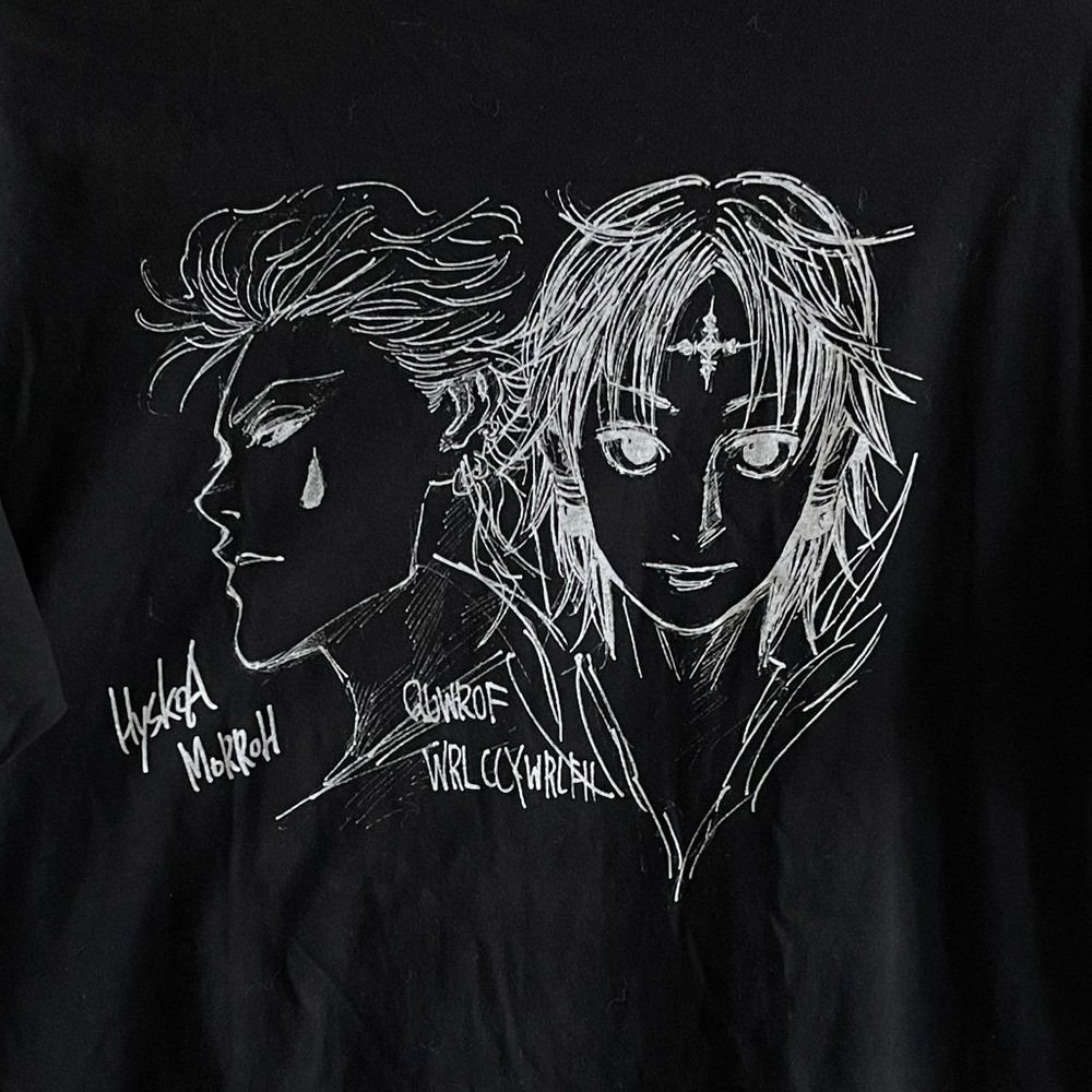 UNIQLO Hunter x Hunter Quwrof Hyskoa T-shirt Black